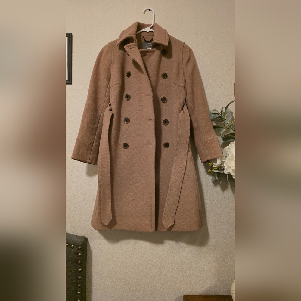 J. Crew Classic Tan Trench Coat - Picture 3 of 7